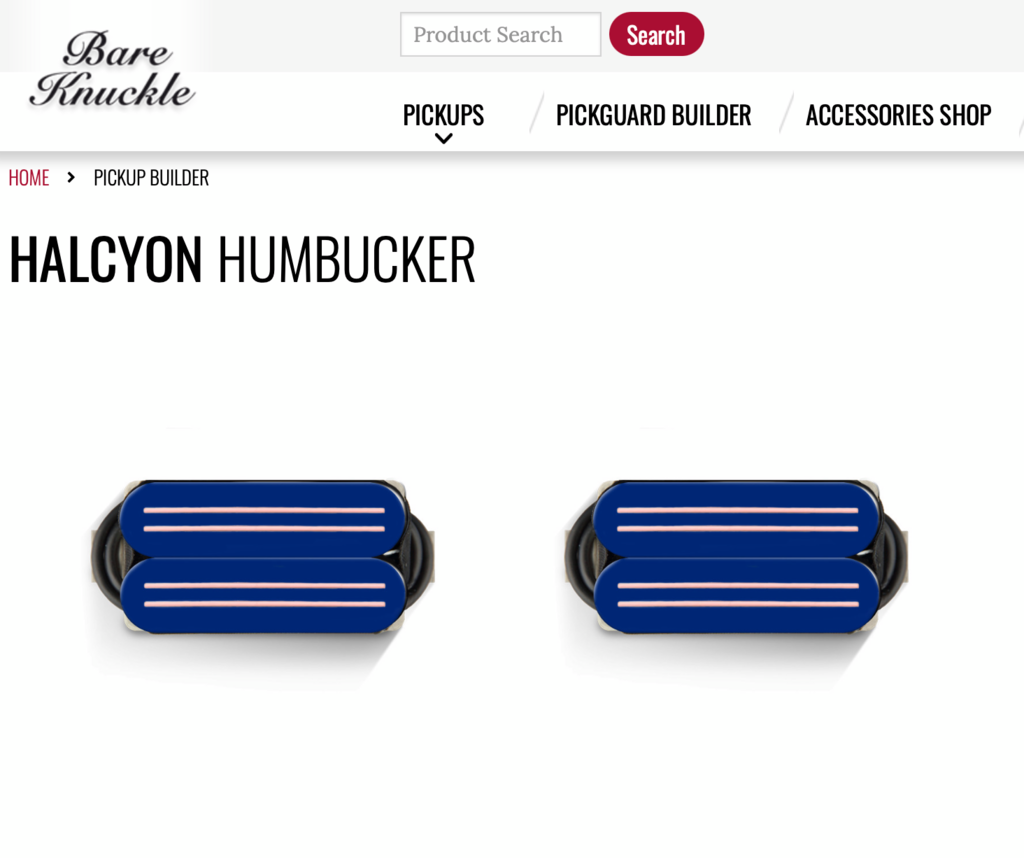 rail pickup colours