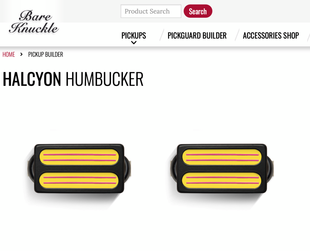 rail pickup colours