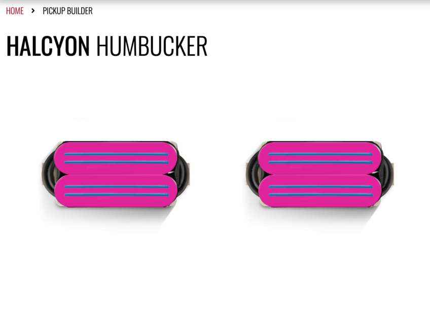 screenshot of halcyon with pink bobbins and blue rails