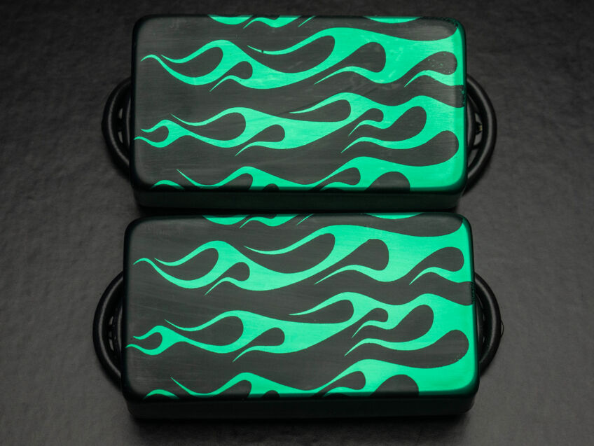 green flame polypaf humbucker set