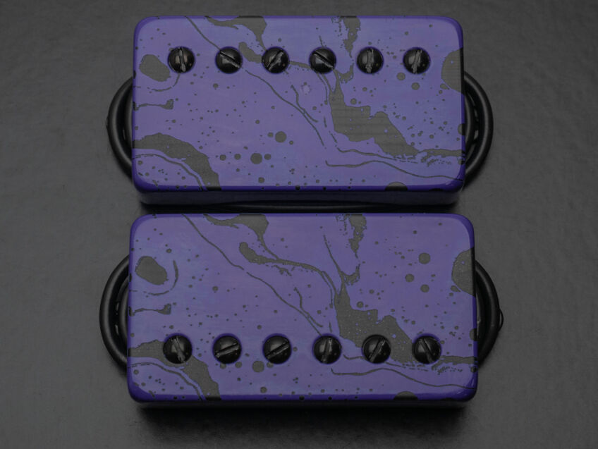 purple polymath marble and black