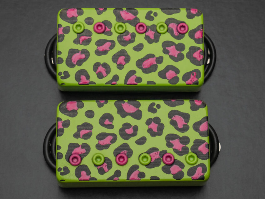 lime and pink leopard print holydiver