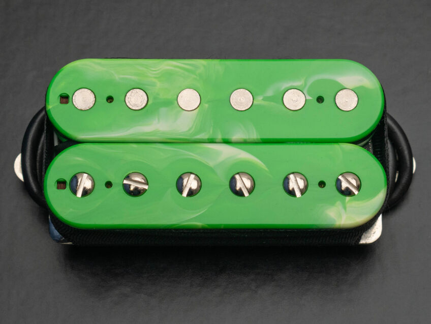 green white swirl bridge humbucker