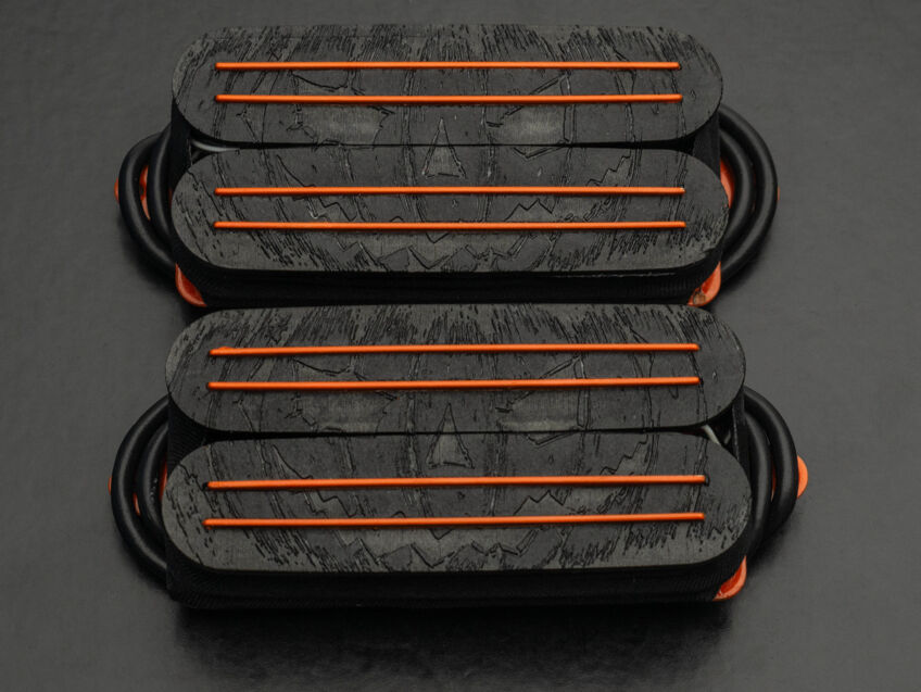 mike stringer Halcyon humbucker pumpkin bare knuckle