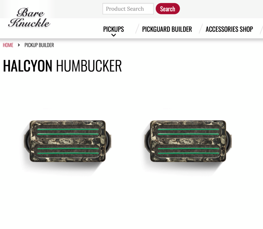 covered camo rail pickup set