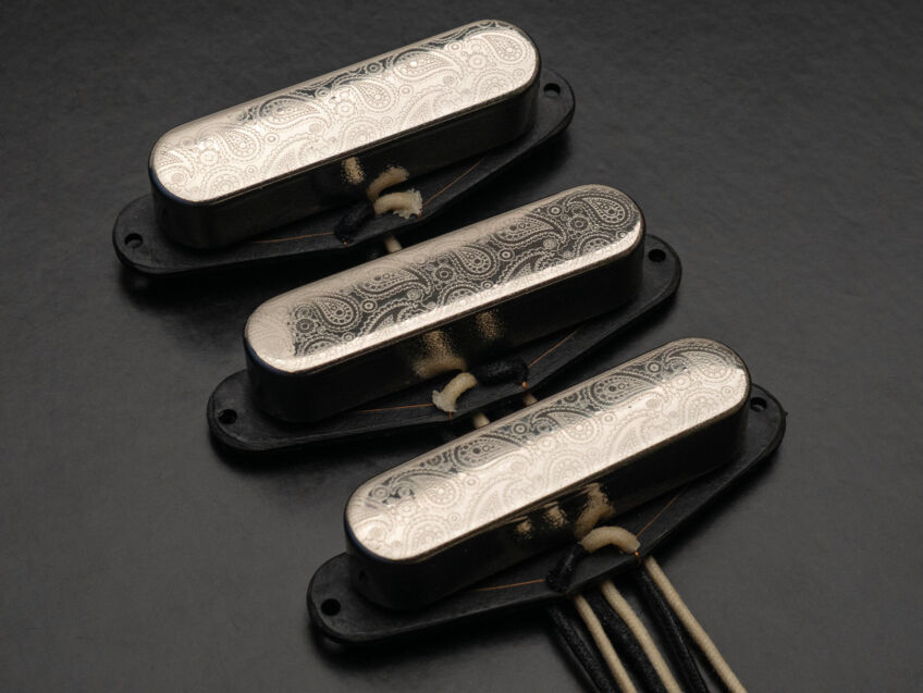 nickel paisley strat set