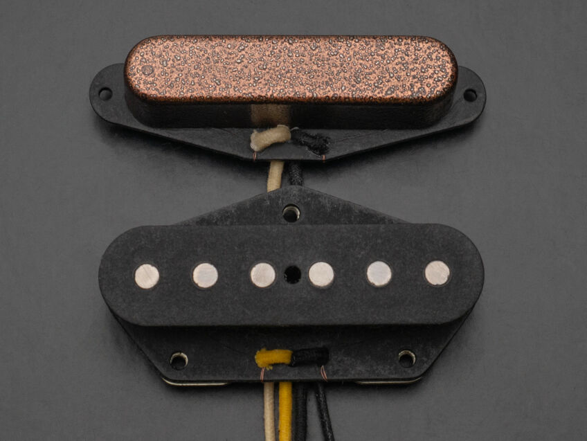 antique bronze tele set