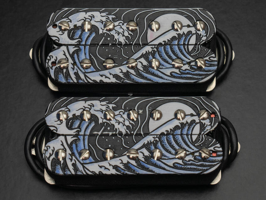 silo humbucker open wave design