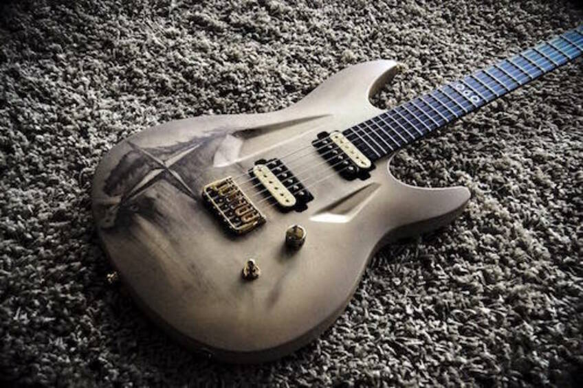 Ihsahn's Bare Knuckle/Aristides guitar