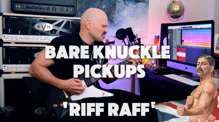 dan stevens YouTube demo bare knuckle pickups