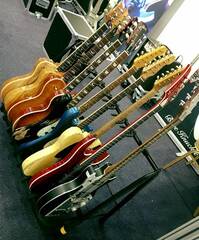 Bare Knuckle loaded guitars at the Guitar Show UK