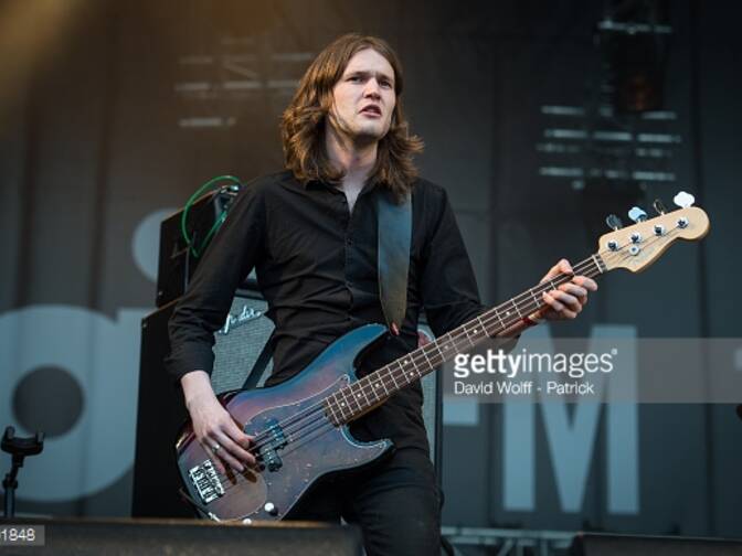 Rob from Drenge Bare Knuckle Bass Pickups
