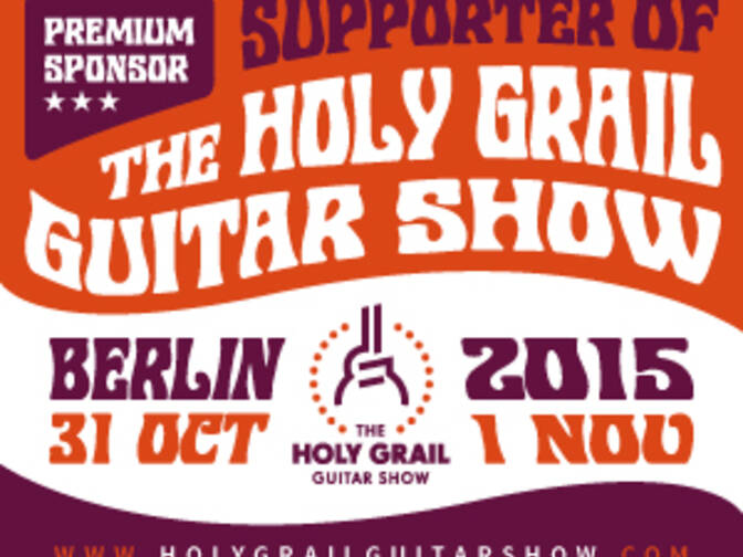 Bare Knuckle Holy Grail Guitar Show Sponsor