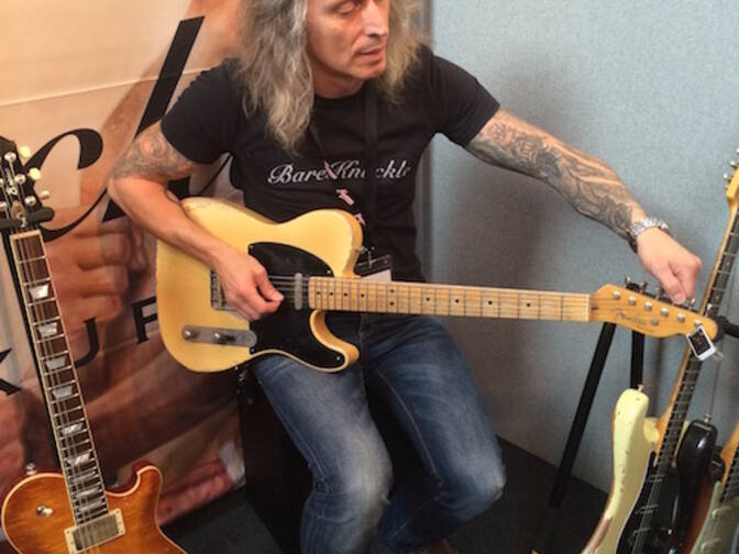 Tim Mills Bare Knuckle Pickups Manson's Guitar Show