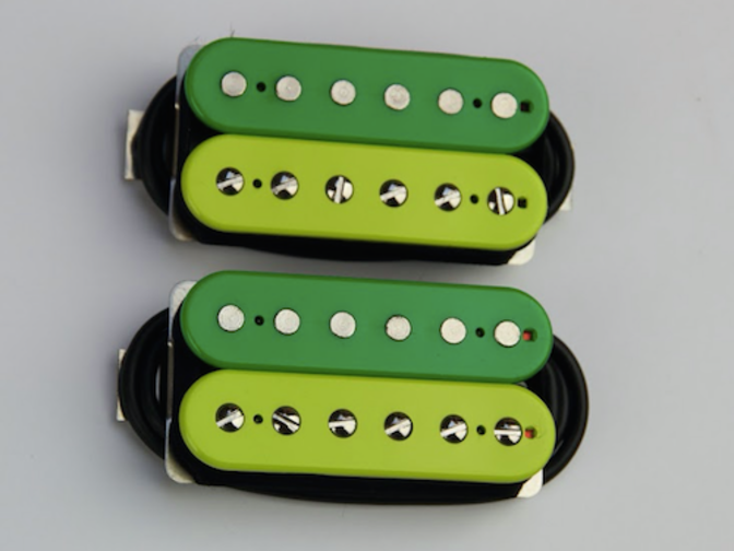 Coloured Bobbins for Humbuckers Black Hawks Bare Knuckle