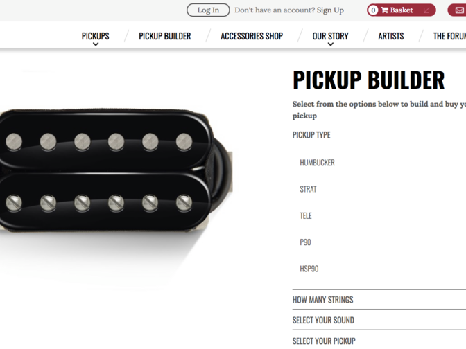 bare knuckle pickup builder