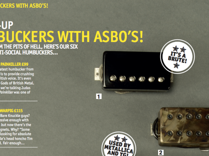 Bare Knuckle Warpig Humbucker Set Review