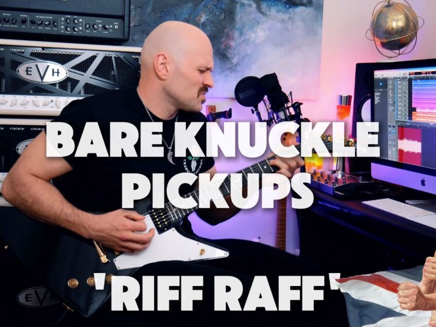 dan stevens YouTube demo bare knuckle pickups