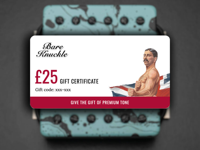 bare knuckle pickups gift certificate