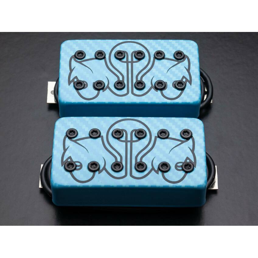 Special Edition Juggernaut 53mm Humbucker Set Blue Carbon 