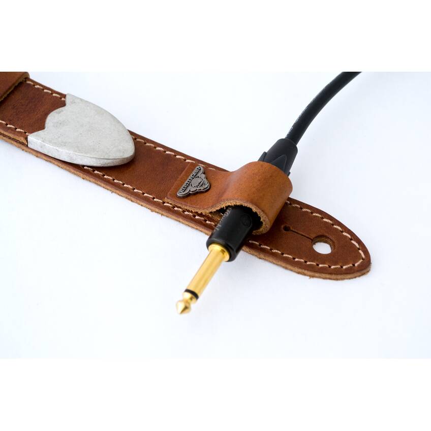 Bare Knuckle Heistercamp Deluxe Leather Guitar Strap 3
