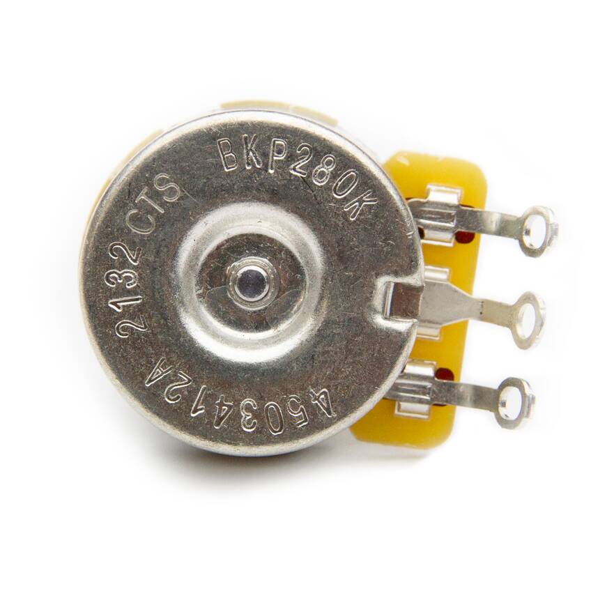 KAISH 20 stks US Thread 3/8 Gitaar Potten Noten Potentiometer Hex Moer en Wasmachines voor CTS Potten & Switchcraft Jacks Nikkel