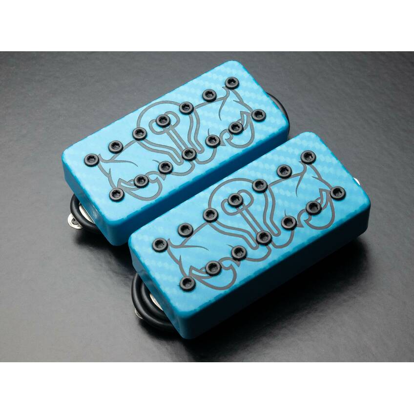 ギター Bare Knuckle Pickups Supermassive Set Bare Knuckle Pickups SuperMassive Set Chrome/Nickel Screws