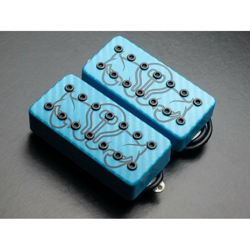 Special Edition Juggernaut 7 String Humbucker Set Blue Carbon Juggernaut Etch