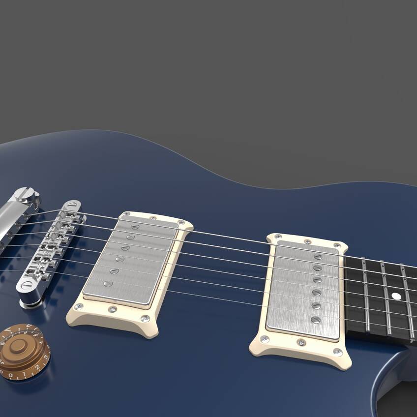 Allparts Anneaux Humbucker Crème – Set 2 Pièces Pour Micro Cou & Pont Fond Incurvé Guitare