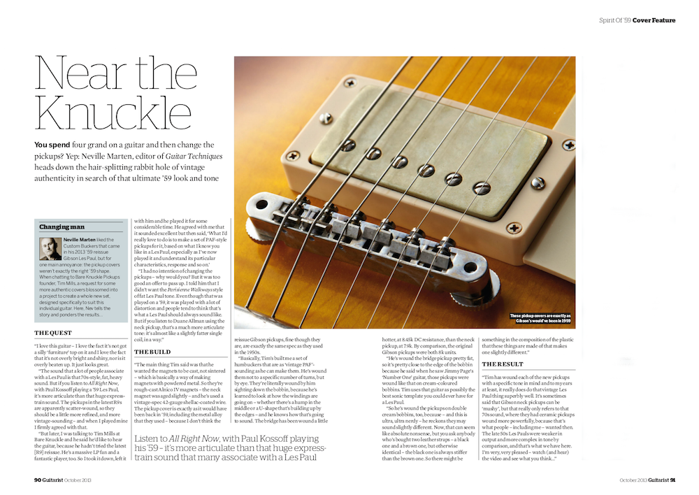 Hand Wound Guitar and Bass Pickups | Bare Knuckle Pickups